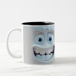 Tasse 2 Couleurs Musique Sarcastique Face 3D