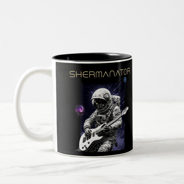 Tasse 2 Couleurs Musique SHERMANATOR (Gauche)