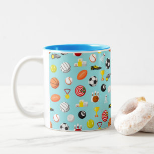Tasse 2 Couleurs Musique sportive