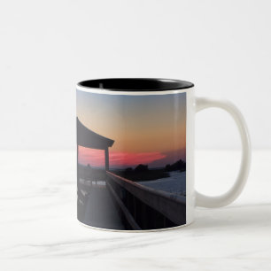 Tasse 2 Couleurs Musique Sunset Boathouse