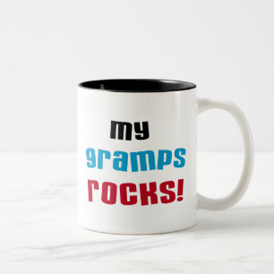 Tasse 2 Couleurs My Gramps Rocks T-shirts et cadeaux