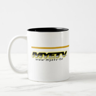 Tasse 2 Couleurs MYETV noir et blanc Bouteille Goldenrod