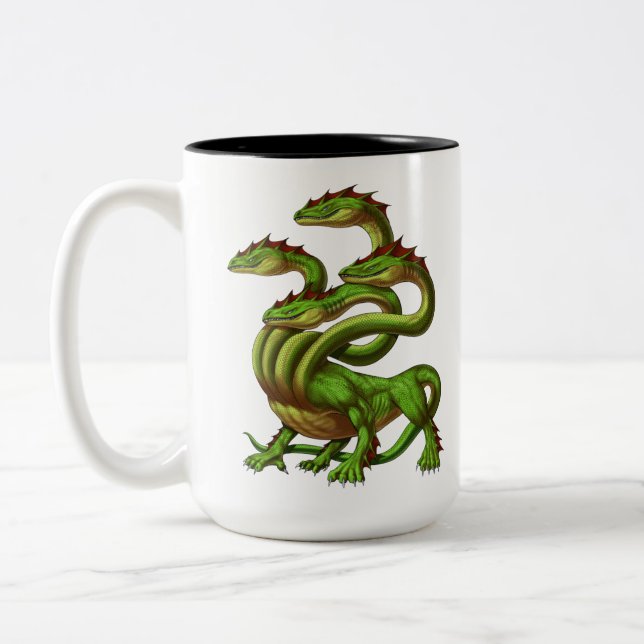 Tasse 2 Couleurs Mythologie grecque Hydra (Gauche)
