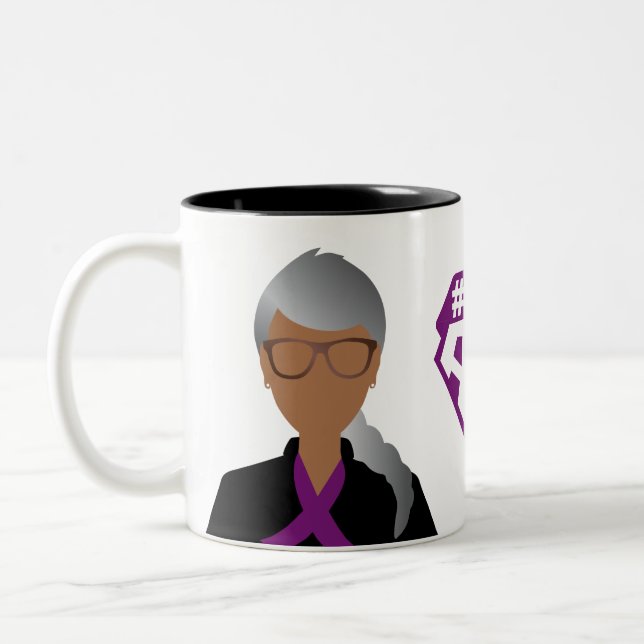 Tasse 2 Couleurs Mz. Nellie (Gauche)