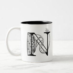Tasse 2 Couleurs N est pour la jonction neuromusculaire (tasse)