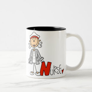Tasse 2 Couleurs N est pour l'infirmière