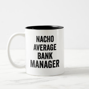 Tasse 2 Couleurs Nacho Gestionnaire bancaire moyen