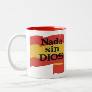 TASSE 2 COULEURS NADA SIN DIOS
