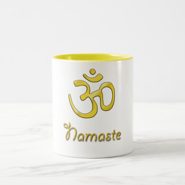 Tasse 2 Couleurs namaste (Centre)