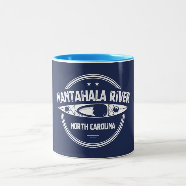 Tasse 2 Couleurs Nantahala River, Caroline du Nord (Centre)