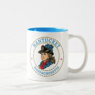 Tasse 2 Couleurs Nantucket Massachusetts Colonial