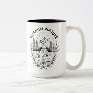 Tasse 2 Couleurs Nature de vitamine