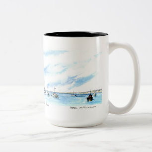 Tasse 2 Couleurs Navigation sur la baie de Monterey
