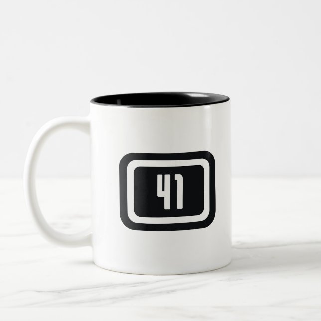 Tasse 2 Couleurs Né en 41 (Gauche)