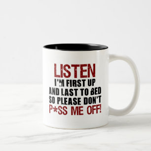 Tasse 2 Couleurs Ne font pas P*ss je ! !
