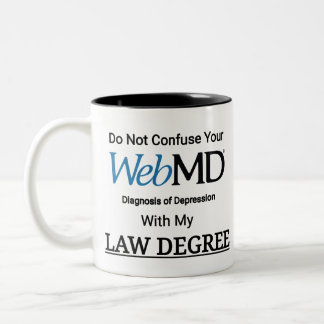 Tasse 2 Couleurs Ne pas confondre votre diagnostic WebMD de dépress