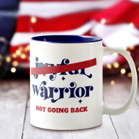 Ne pas revenir Guerrier Type USA Drapeau Coeur Bla