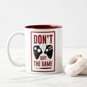 Tasse 2 Couleurs Ne quittez pas le jeu