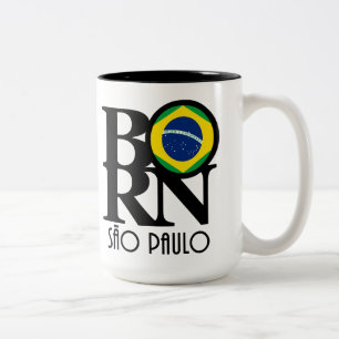 Tasse 2 Couleurs NÉ São Paulo 15oz
