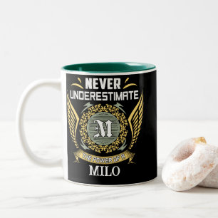 Tasse 2 Couleurs Ne sous-estimez jamais le pouvoir d'un Milo