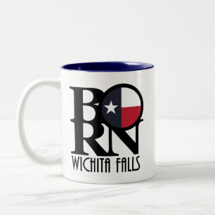 Tasse 2 Couleurs NÉ Wichita Falls Texas