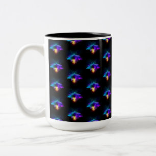 Tasse 2 Couleurs Neon Firefly sur noir