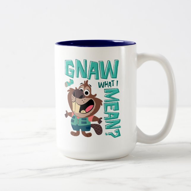 Tasse 2 Couleurs Nibbles Maplestick - Gnaw What I Mean? (Droit)