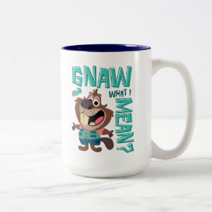 Tasse 2 Couleurs Nibbles Maplestick - Grignoter ce que je veux dire