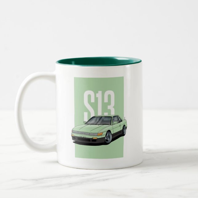 Tasse 2 Couleurs Nissan Silvia S13 (Gauche)