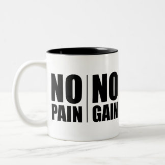 Tasse 2 Couleurs No Pain No Gain