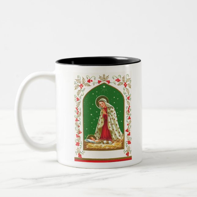 Tasse 2 Couleurs NOB165 Mary et bébé Jesus.tif (Gauche)