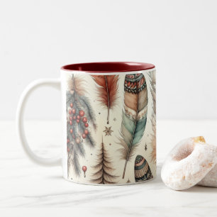 Tasse 2 Couleurs Noël Boho