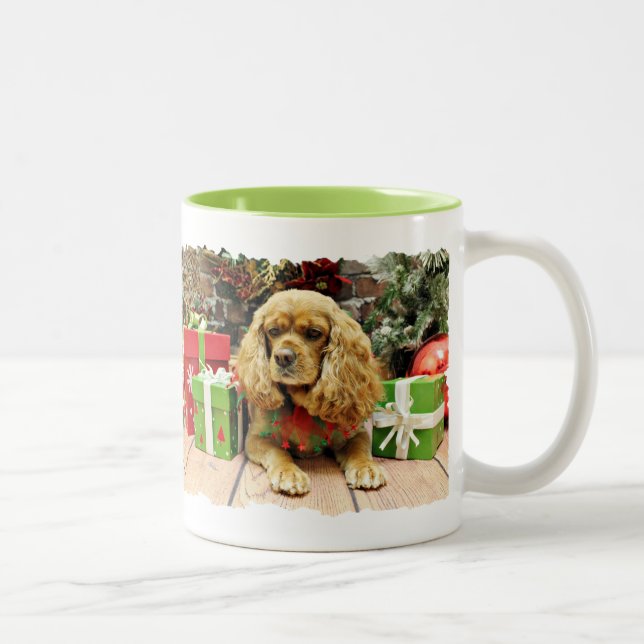 Tasse 2 Couleurs Noël - Cockalier - Susy (Droit)