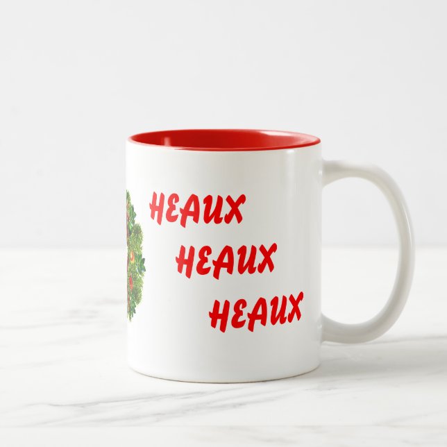 TASSE 2 COULEURS NOËL DE CAJUN (Droit)