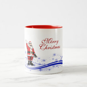 Tasse 2 Couleurs Noël du Père Noël