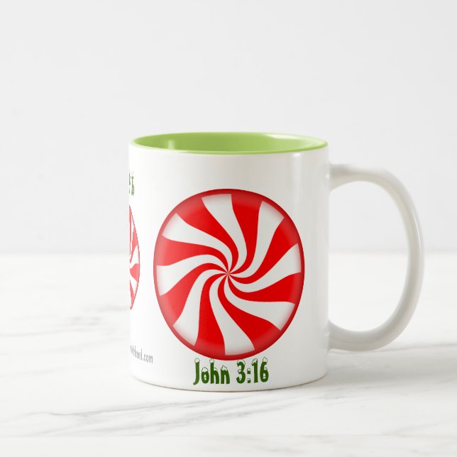 Tasse 2 Couleurs Noël Jésus (Droit)