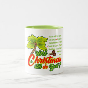 Tasse 2 Couleurs Noël Trini vert est toujours le meilleur