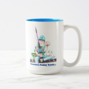 Tasse 2 Couleurs Nœuds de pêche communs - difficultés de lancer