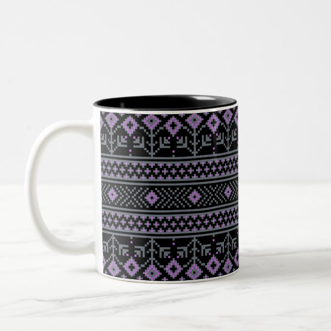 Tasse 2 Couleurs Noir (Gauche)