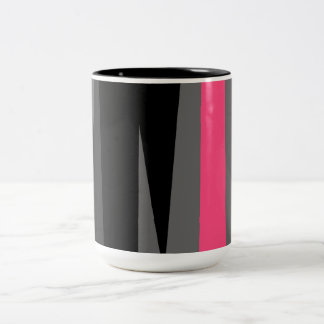Tasse 2 Couleurs Noir rose et gris