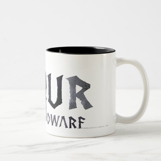 Tasse 2 Couleurs Nom bifurque (Droit)