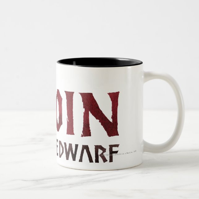 Tasse 2 Couleurs Nom de la bande (Droit)