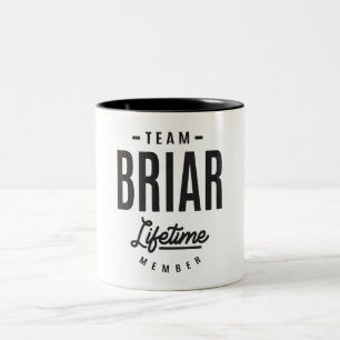 Tasse 2 Couleurs Nom personnalisé Briar