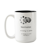 Normaliser ne pas avoir d'opinion