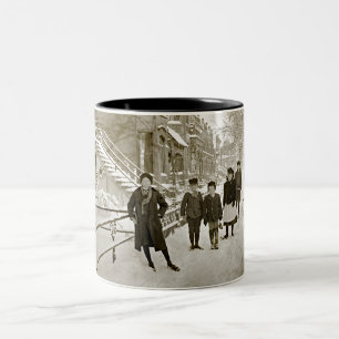 TASSE 2 COULEURS NORTH LINCOLN PARK CHICAGO W. OF MENOMINEE 1890