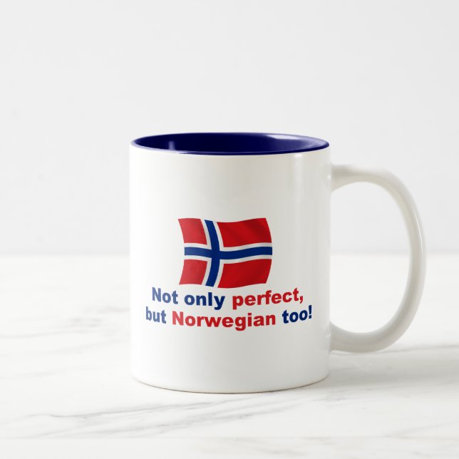 Tasse 2 Couleurs Norvégien parfait (Droit)
