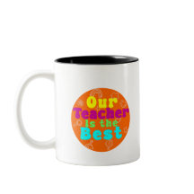 Notre professeur est le meilleur design coloré