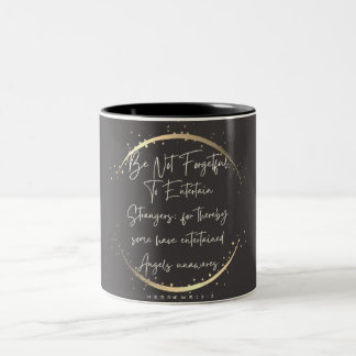 Tasse 2 Couleurs N'oubliez pas de divertir les étrangers avec amour