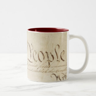 Tasse 2 Couleurs Nous le parchemin de personnes