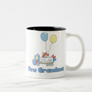 Tasse 2 Couleurs Nouveau bébé de grand-maman de camion